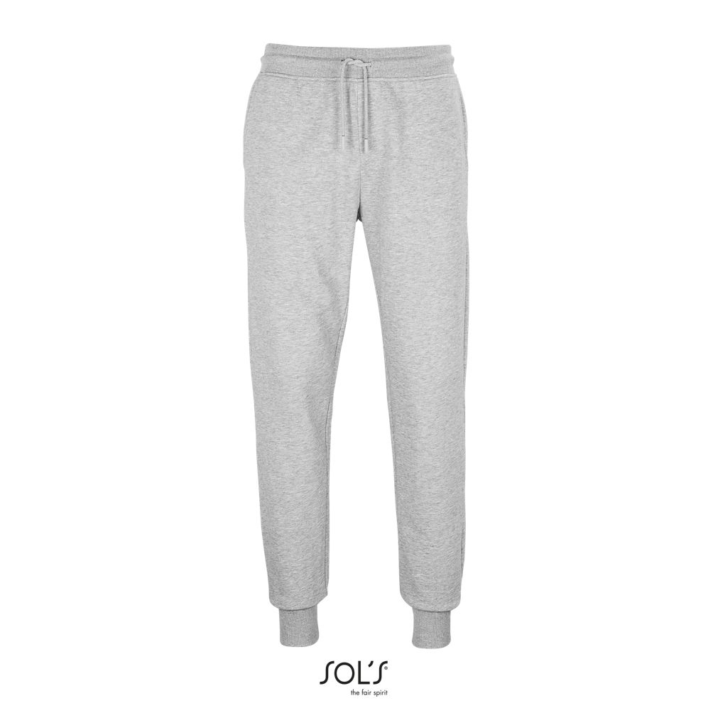 Pantalones De Chándal French Terry Para Hombre SOL'S JET MEN GRIS MEZCLA