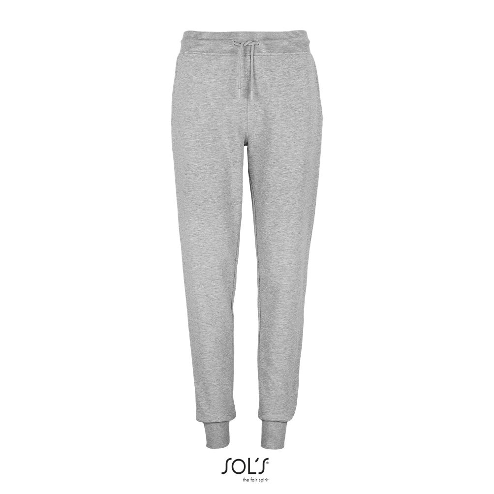 Pantalones De Chándal De Rizo Francés Para Mujer SOL'S JET WOMEN GRIS MEZCLA