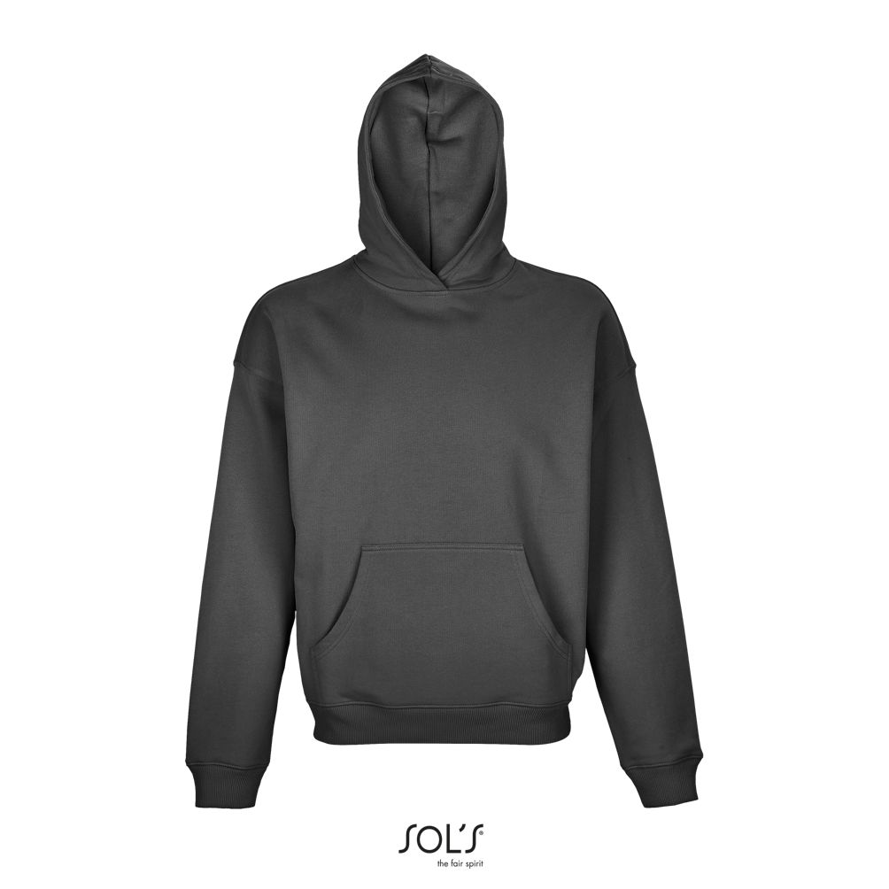 Sudadera Unisex Oversize SOL'S CONNOR GRIS RATÓN