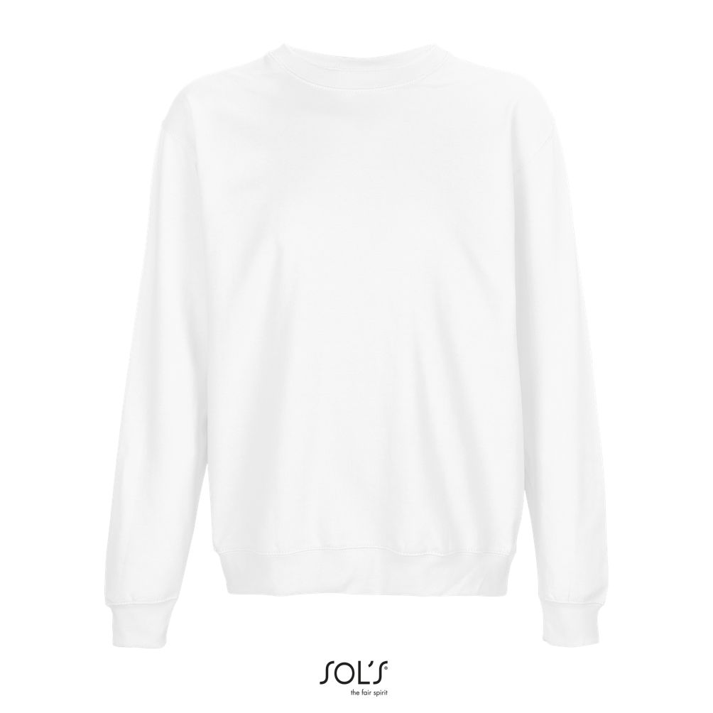 Sudadera Unisex Cuello Redondo SOL'S COLUMBIA BLANCO