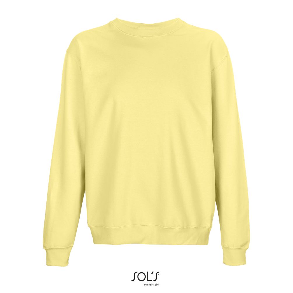 Sudadera Unisex Cuello Redondo SOL'S COLUMBIA Amarillo Claro