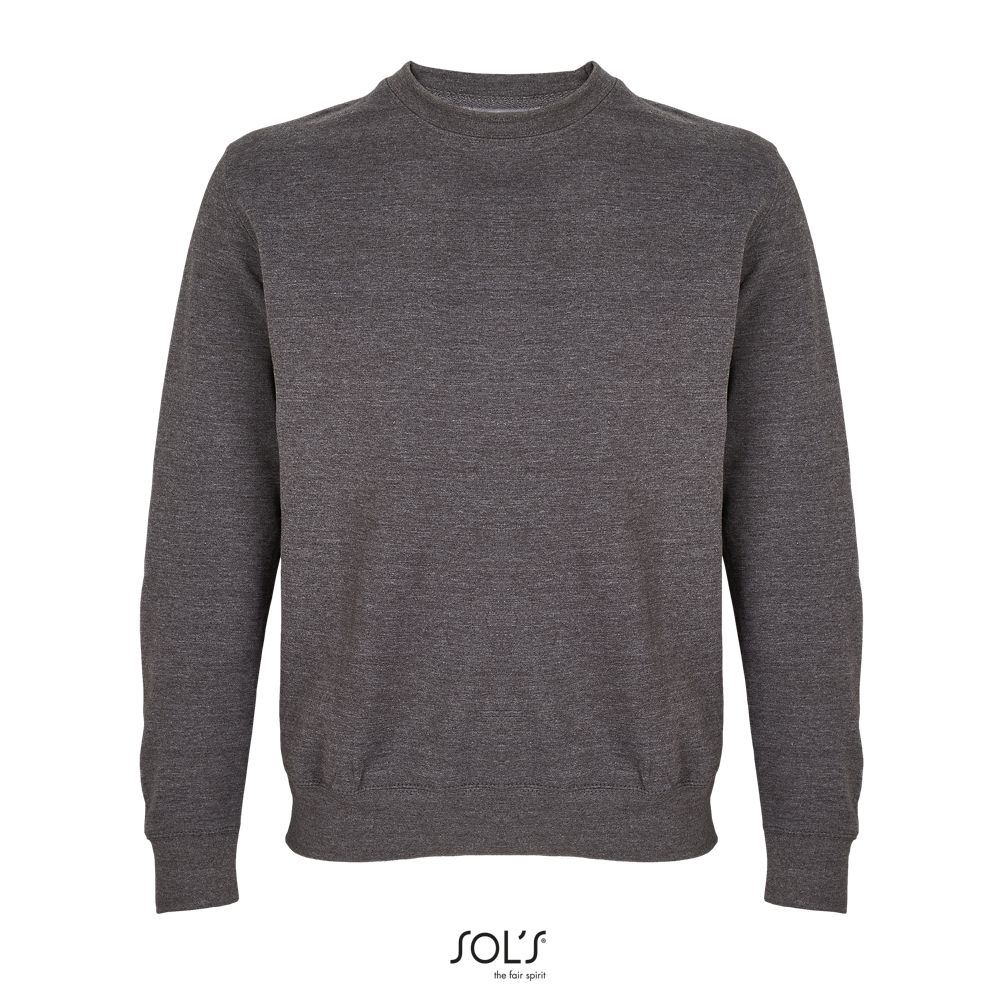 Sudadera Unisex Cuello Redondo SOL'S COLUMBIA Antracita mezcla
