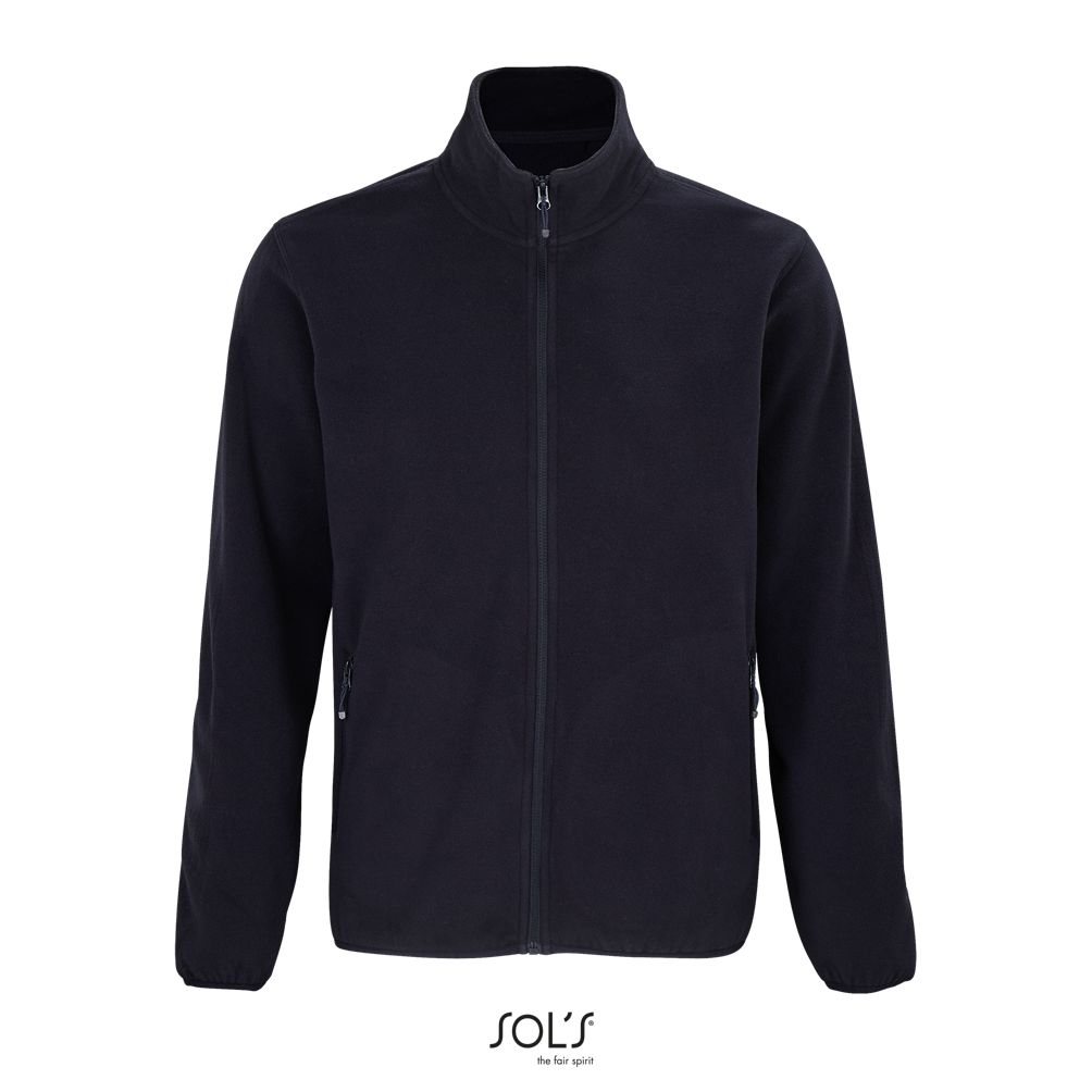 Chaqueta Con Cremallera De Microfibra Para Hombre SOL'S FACTOR MEN AZUL MARINO