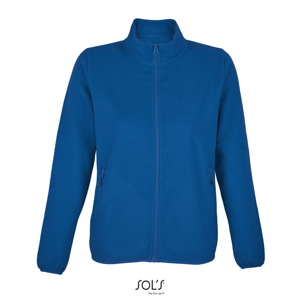 Chaqueta Con Cremallera De Microfibra Para Mujer SOL'S FACTOR WOMEN AZUL ROYAL