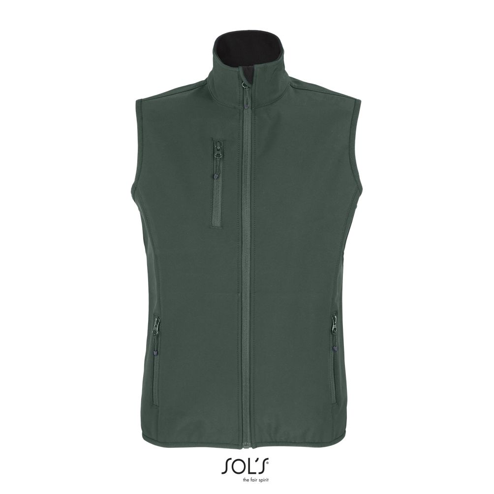 Chaleco Softshell Para Mujer SOL'S FALCON BW WOMEN VERDE BOSQUE