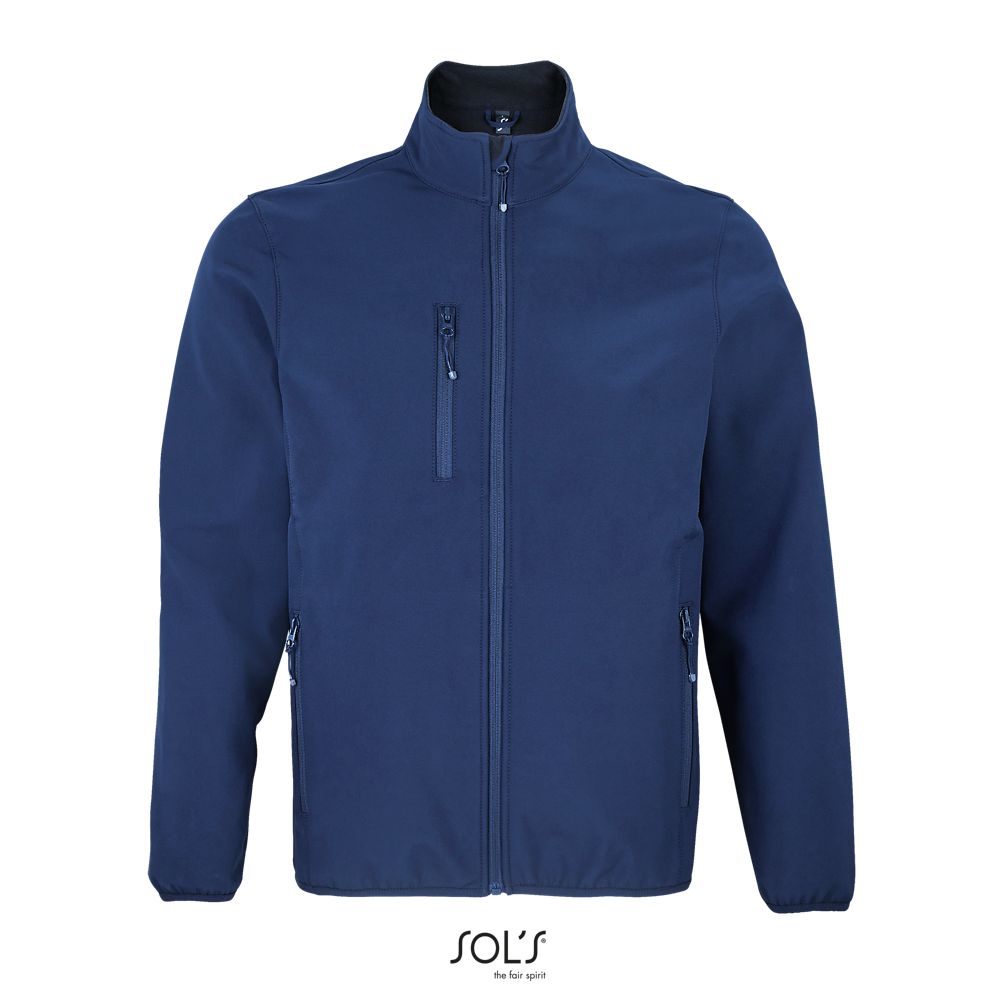 Chaqueta Softshell Con Cremallera Para Hombre SOL'S FALCON MEN AZUL PROFUNDO