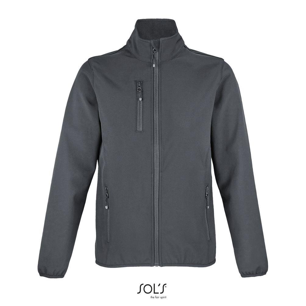 Chaqueta Softshell Con Cremallera Para Mujer SOL'S FALCON WOMEN ANTRACITA