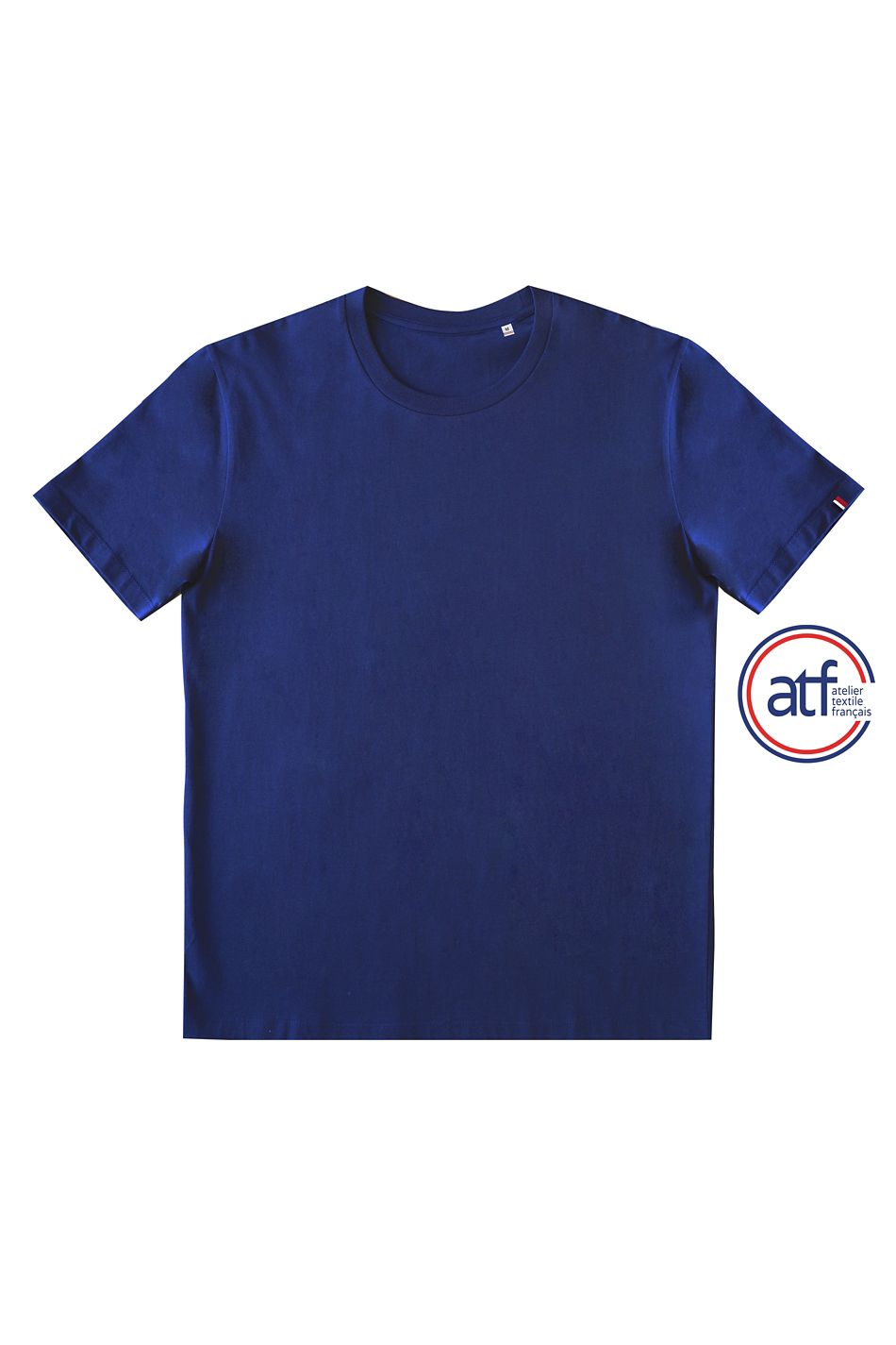 Camiseta Unisex Cuello Redondo Made In France ATF SACHA AZUL ROYAL