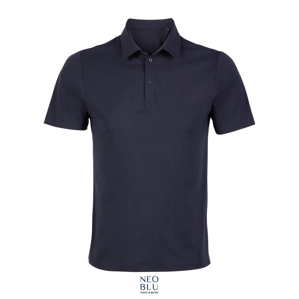 Polo Hombre De Punto Liso Mercerizado NEOBLU RELAX OSCAR MEN Noche