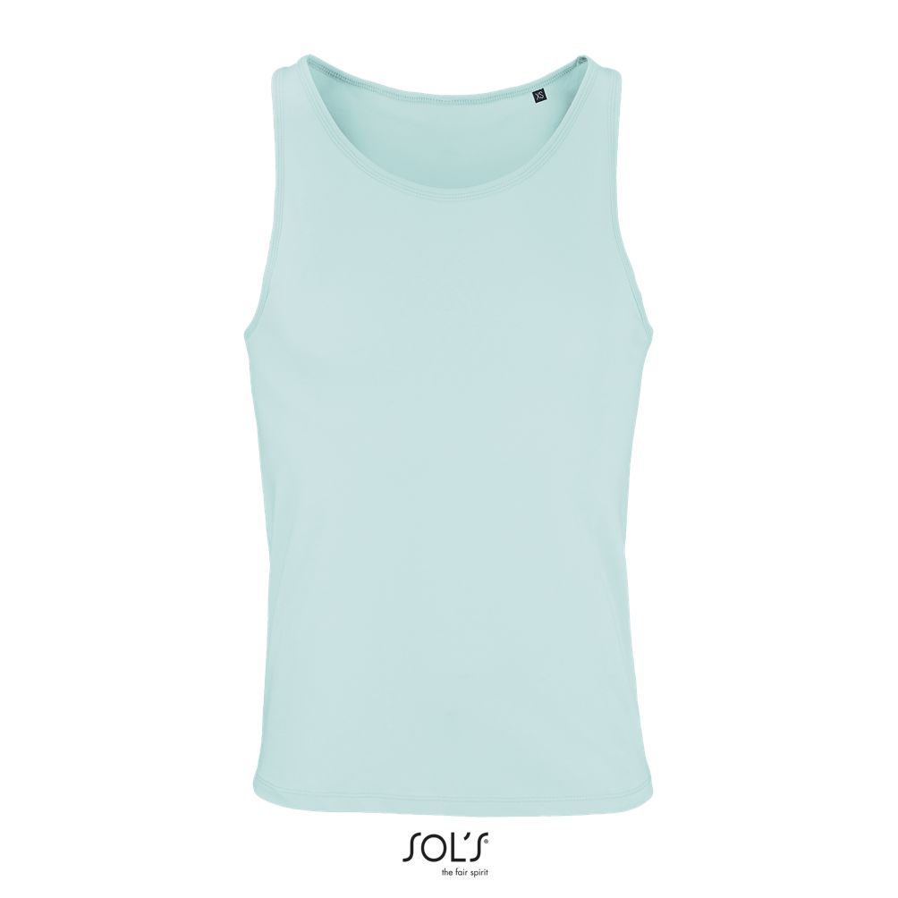 Camiseta De Tirantes Unisex SOL'S CRUSADER TT Azul Ártico