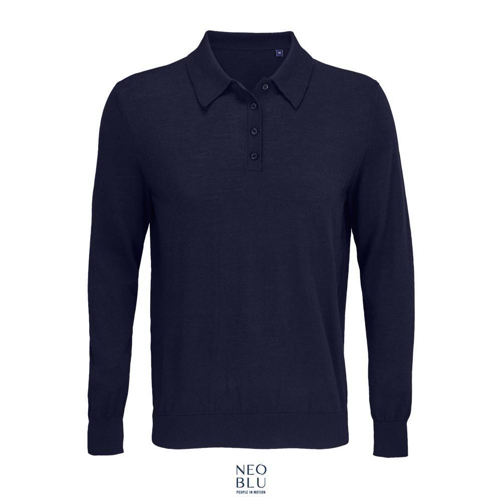 Jersey Hombre Cuello De Polo NEOBLU STEFAN Noche
