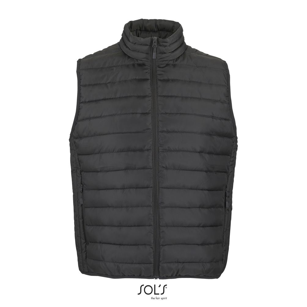 Chaleco Ligero Para Hombre SOL'S STREAM BW MEN ANTRACITA