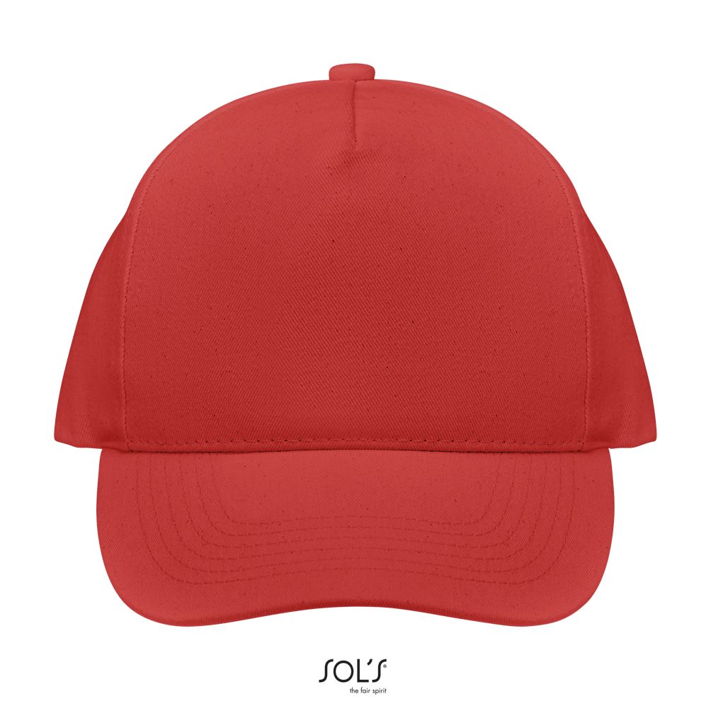 Gorra De 5 Paneles SOL'S SEOUL ROJO
