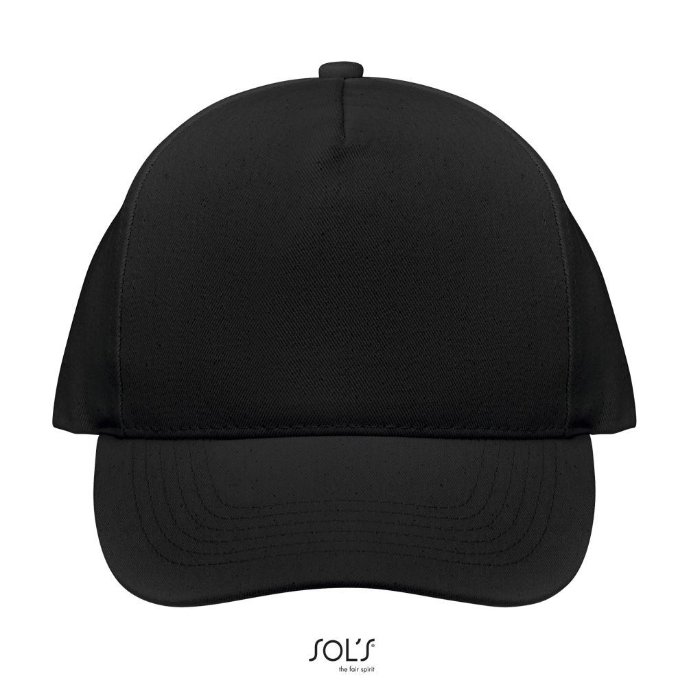 Gorra De 5 Paneles SOL'S SEOUL NEGRO