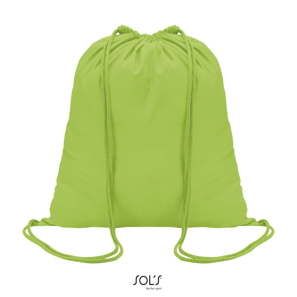 Mochila Con Cordones SOL'S GENOVA Verde Amarillo