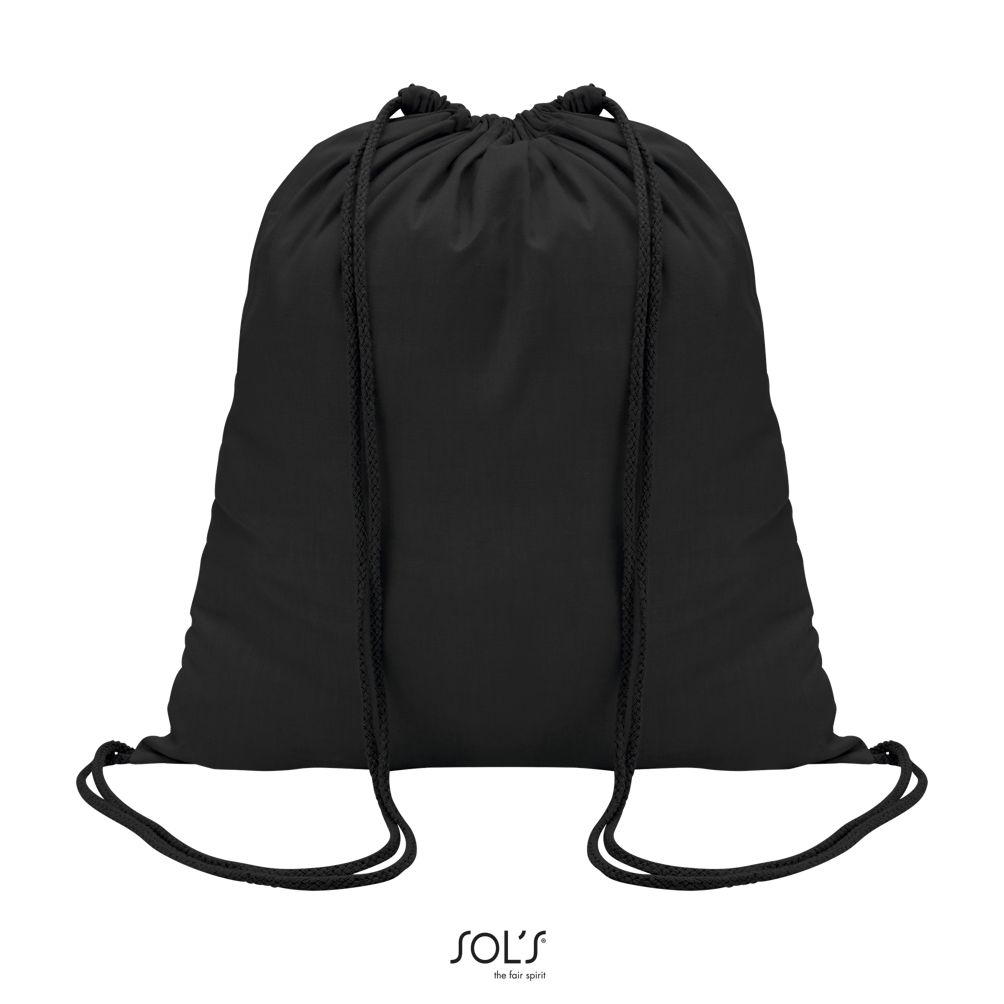 Mochila Con Cordones SOL'S GENOVA NEGRO