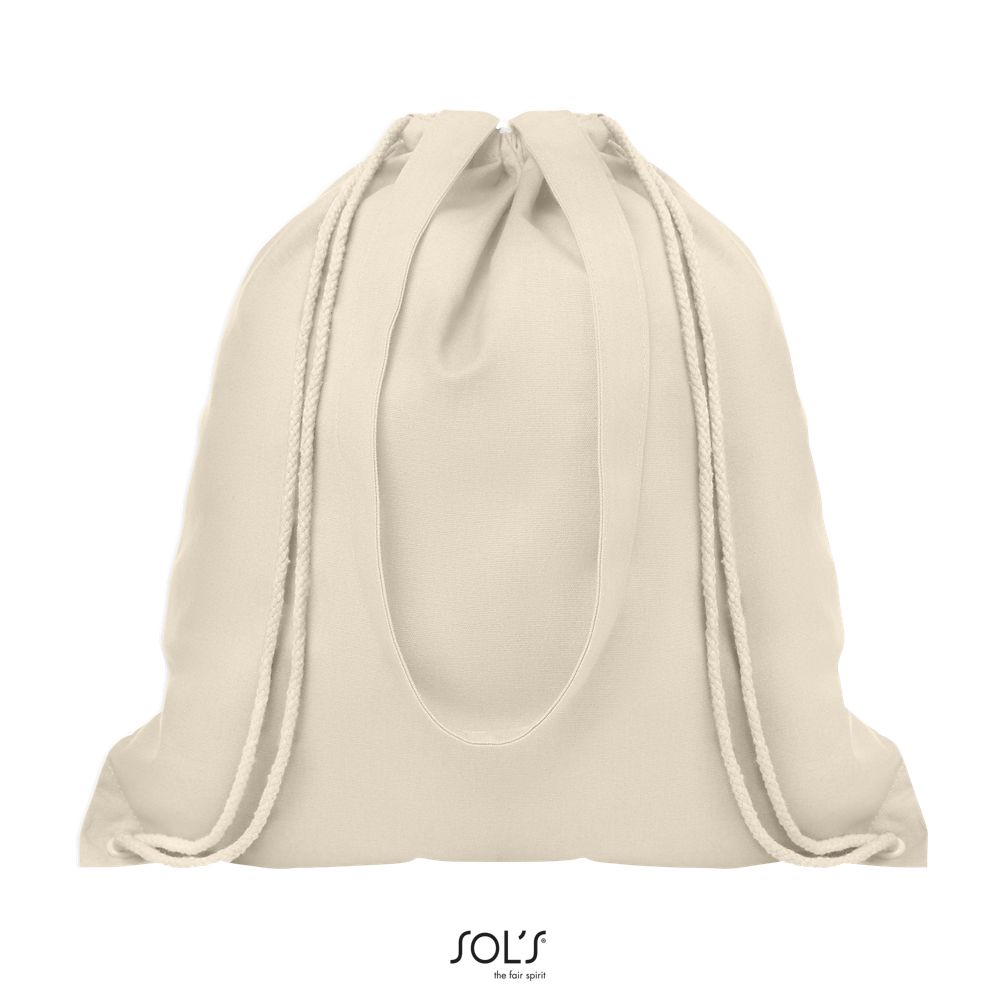 Mochila Con Cordones Y Asas SOL'S OSLO NATURAL