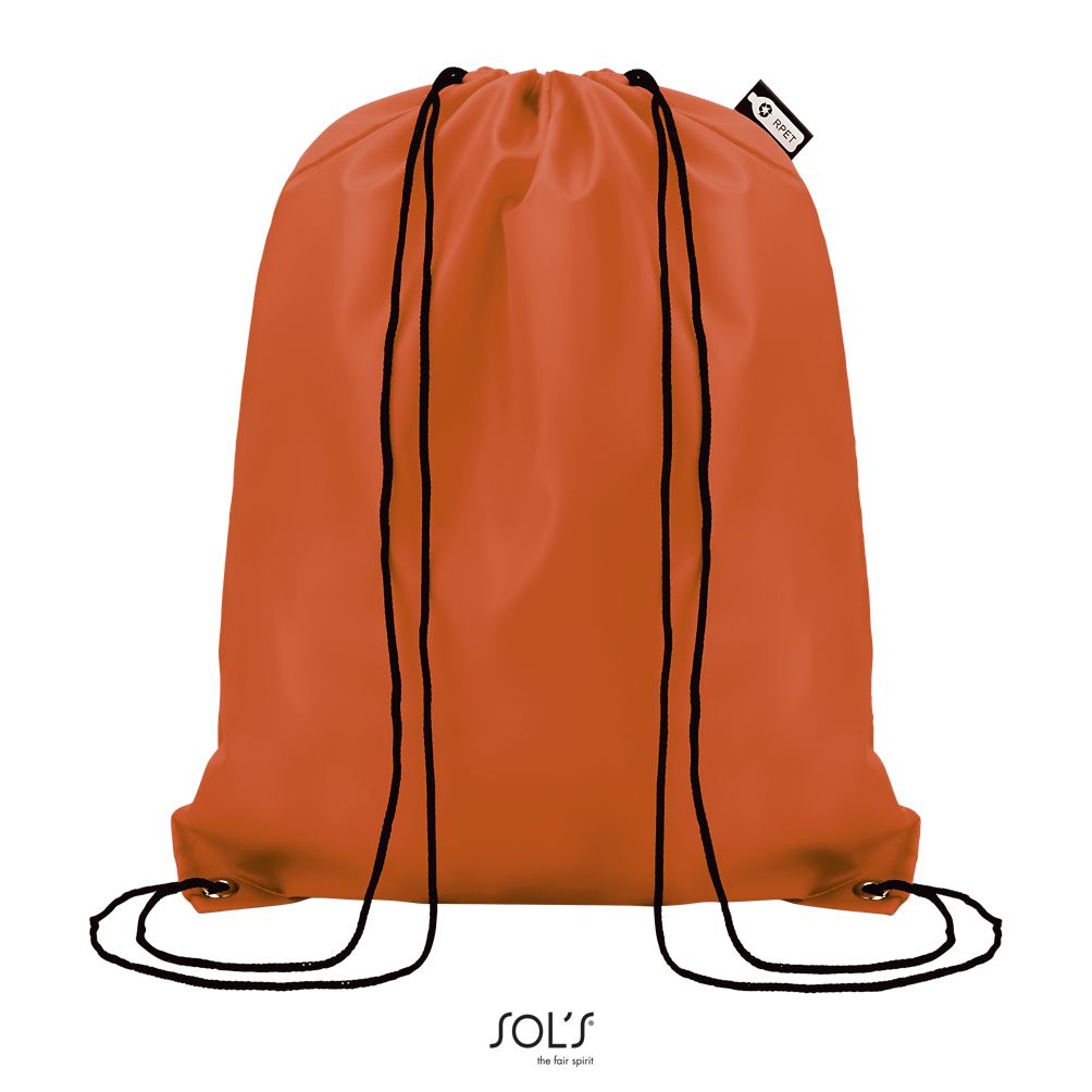 Mochila Con Cordones SOL'S CONSCIOUS Naranja Medio