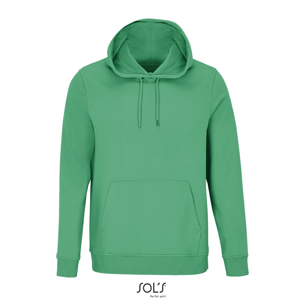 Sudadera Unisex Con Capucha SOL'S CONSTELLATION Verde Primavera