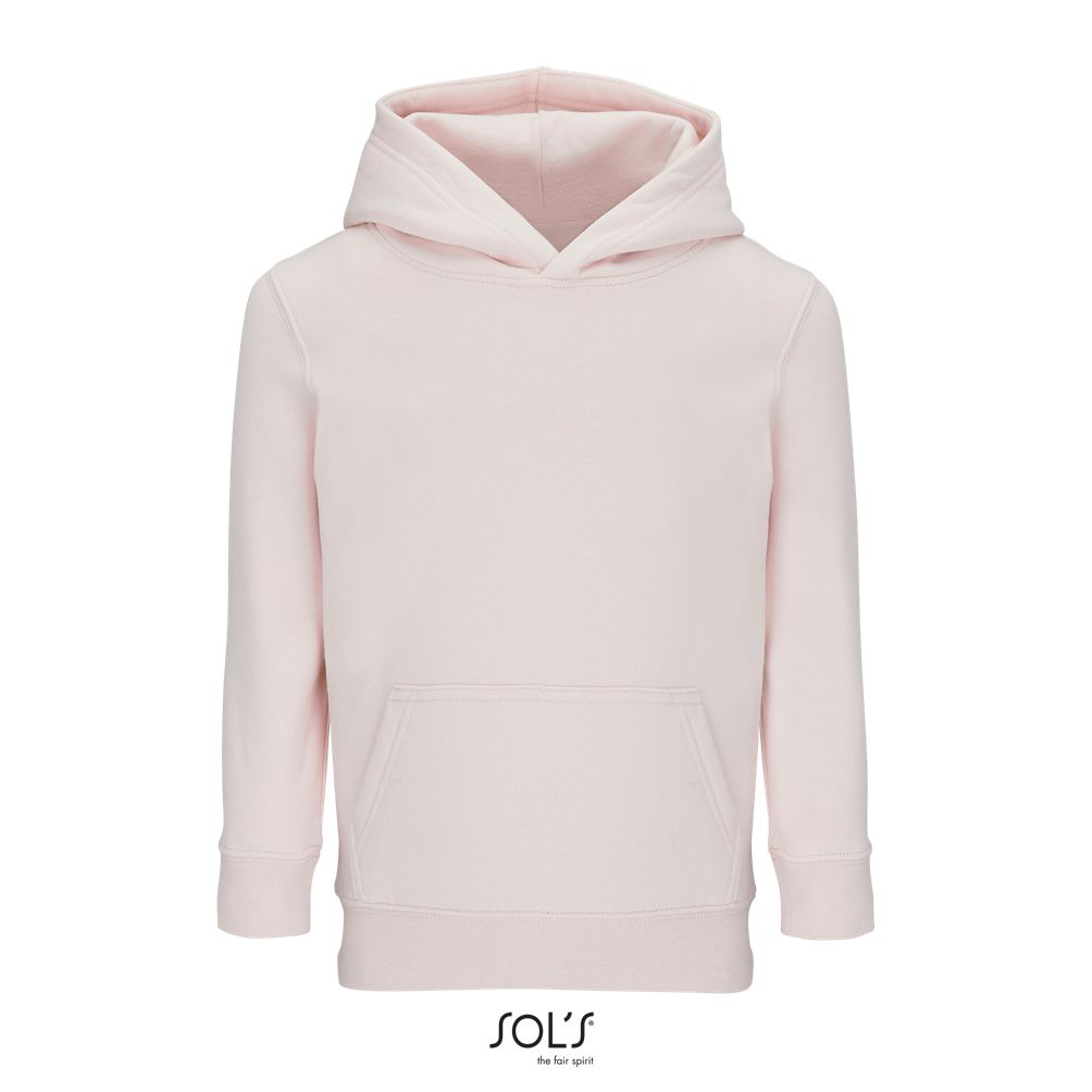 Sudadera Niño Con Capucha SOL'S CONDOR KIDS Rosa Crema