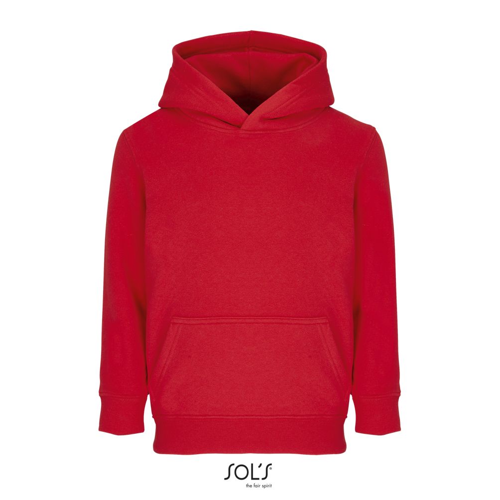 Sudadera Niño Con Capucha SOL'S CONDOR KIDS Rojo vivo