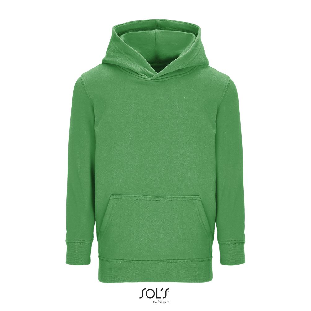 Sudadera Niño Con Capucha SOL'S CONDOR KIDS VERDE PRADERA