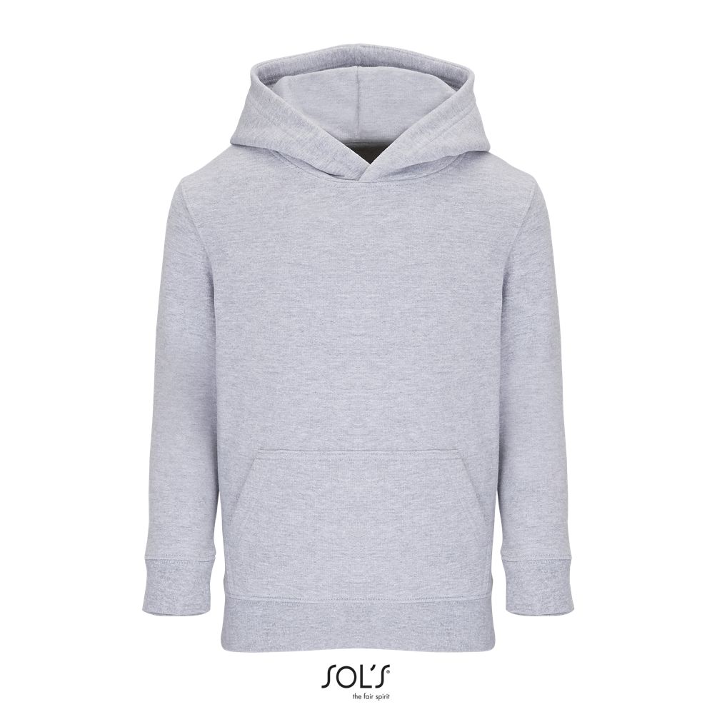 Sudadera Niño Con Capucha SOL'S CONDOR KIDS GRIS MEZCLA