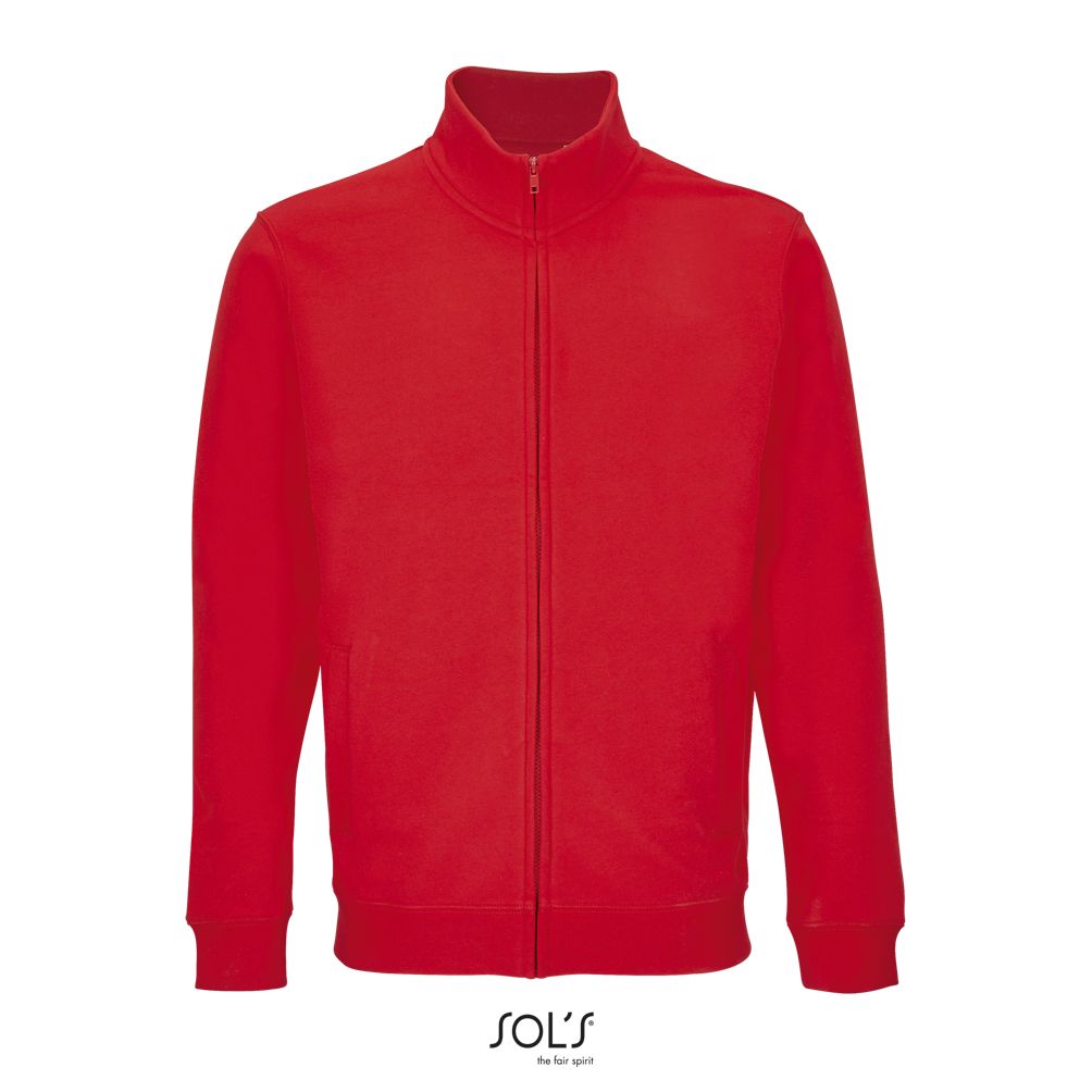 Sudadera Unisex Con Cremallera SOL'S COOPER Rojo vivo