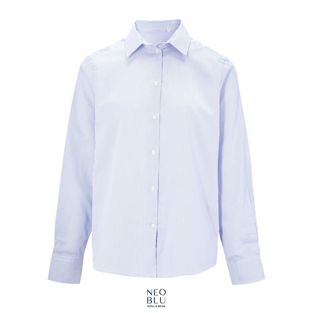 Camisa De Rayas Hombre De Fácil Cuidado NEOBLU BAPTISTE MEN Rayas Azules