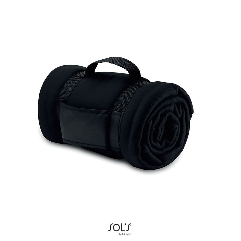 Manta De Viaje Polar SOL'S STAVENGER NEGRO