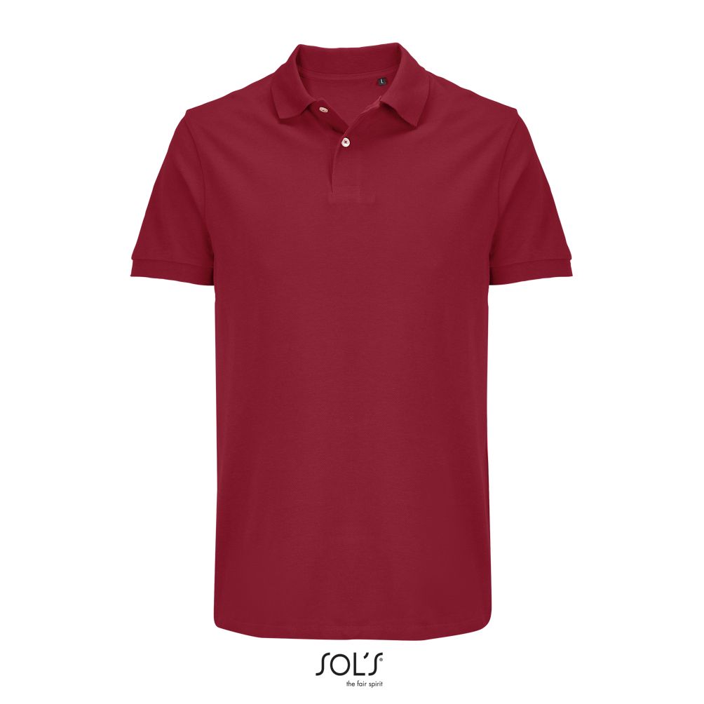 Polo Unisex SOL'S PACIFIC Folk Rojo