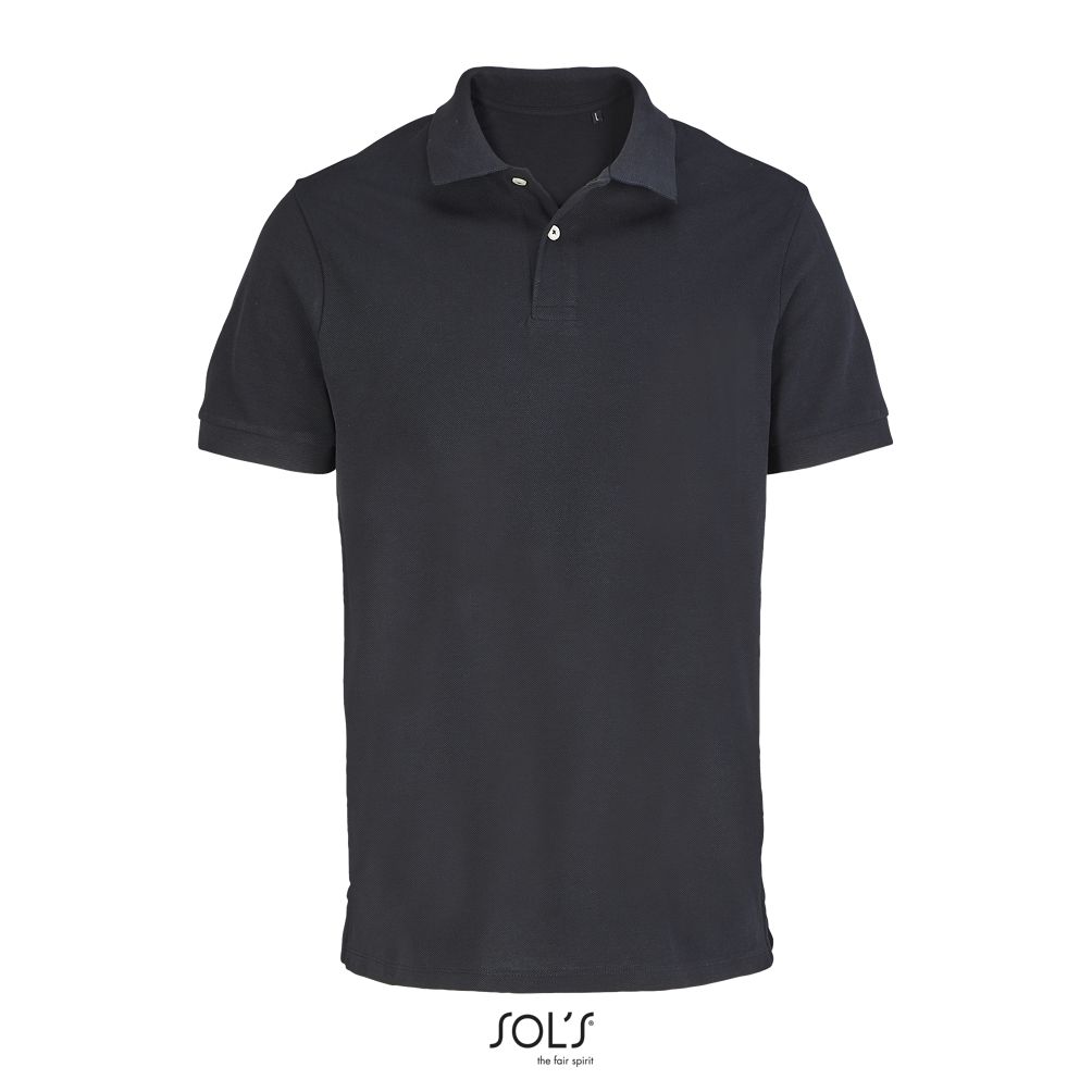 Polo Unisex SOL'S PACIFIC NEGRO