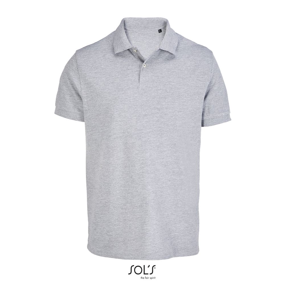 Polo Unisex SOL'S PACIFIC GRIS MEZCLA