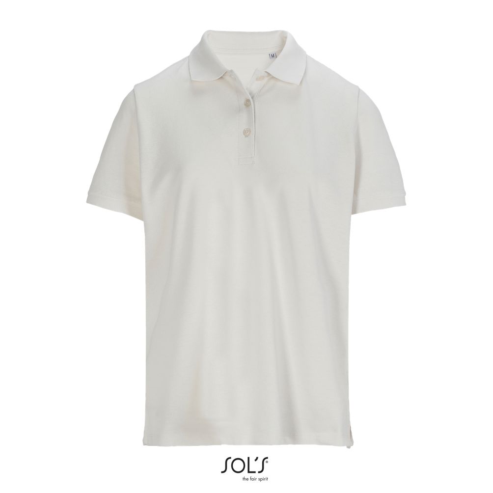 Polo Mujer SOL'S PACIFIC WOMEN Blanco crema