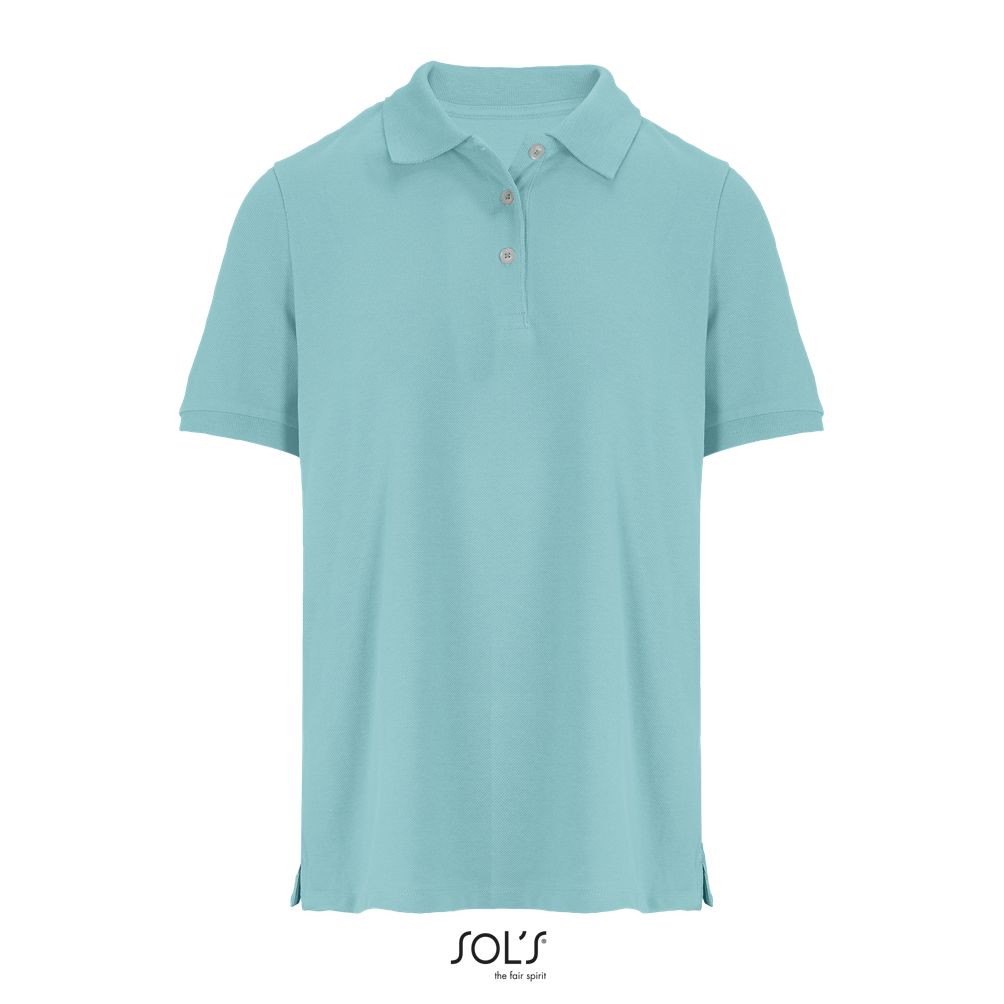 Polo Mujer SOL'S PACIFIC WOMEN Azul Piscina