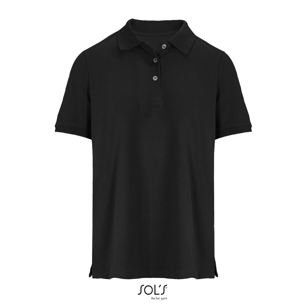 Polo Mujer SOL'S PACIFIC WOMEN NEGRO