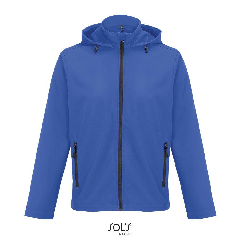 Chaqueta Softshell Hombre Con Capucha SOL'S RACE HOODED MEN AZUL ROYAL