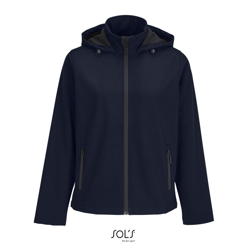 Chaqueta Softshell Mujer Con Capucha SOL'S RACE HOODED WOMEN FRENCH MARINO