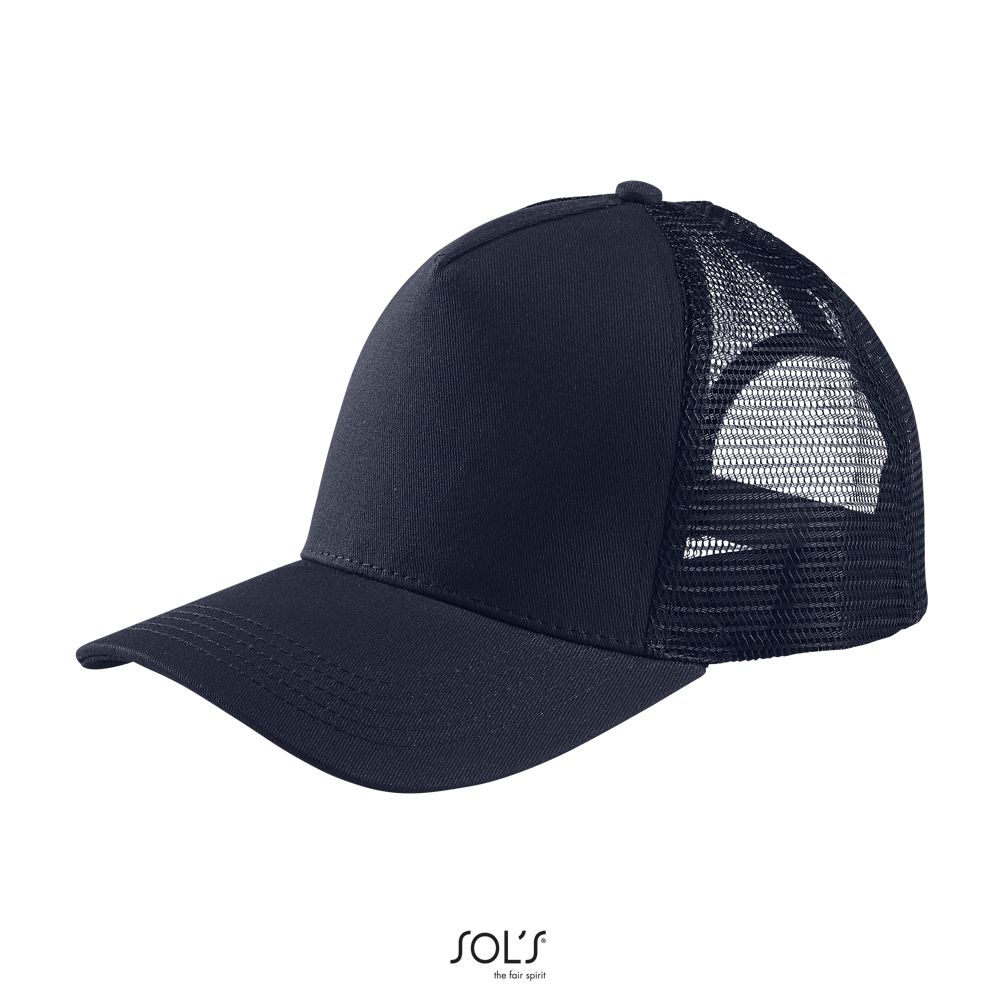 Gorra De Malla De 5 Paneles SOL'S BLINK FRENCH MARINO