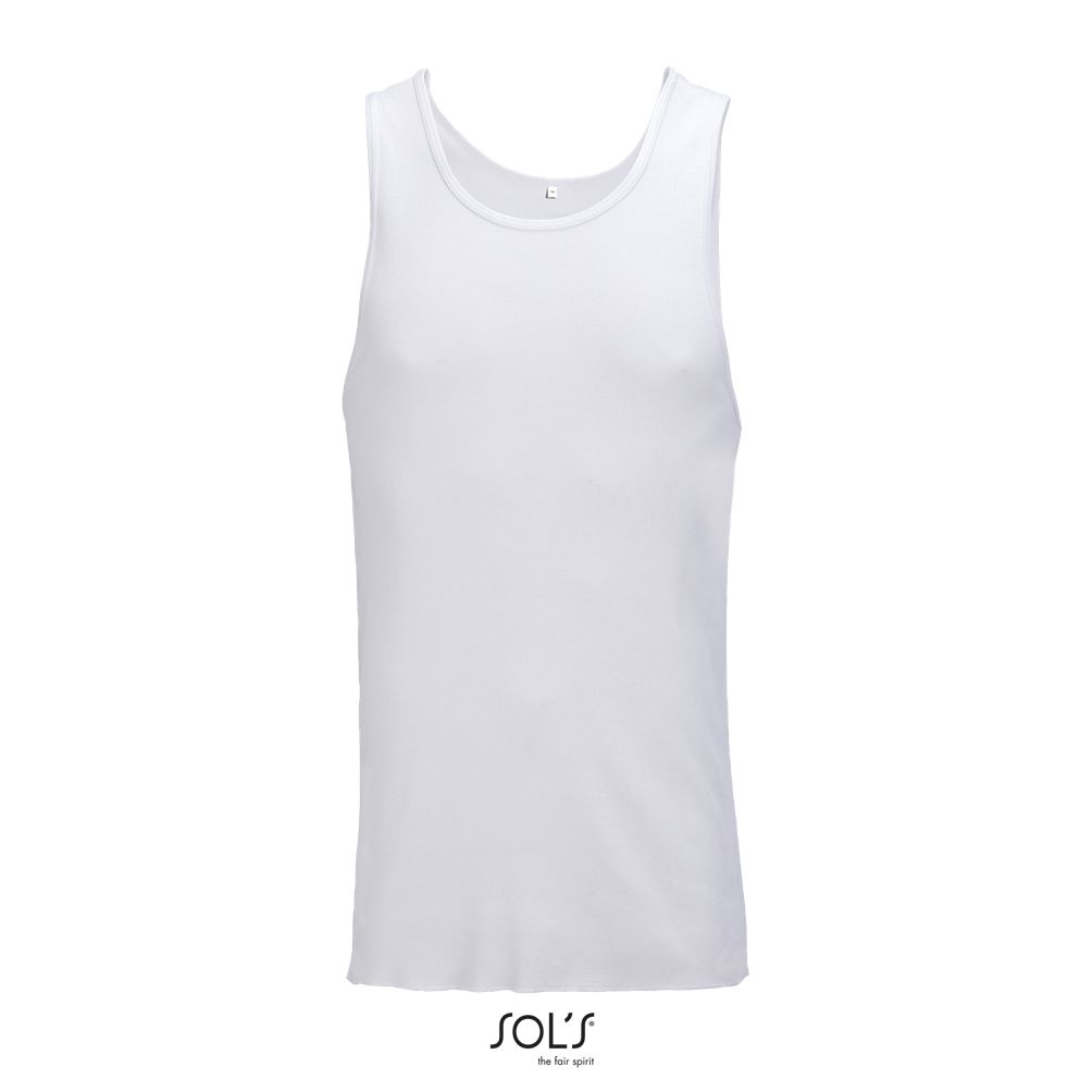 Camiseta De Tirantes Unisex SOL'S PABLO BLANCO