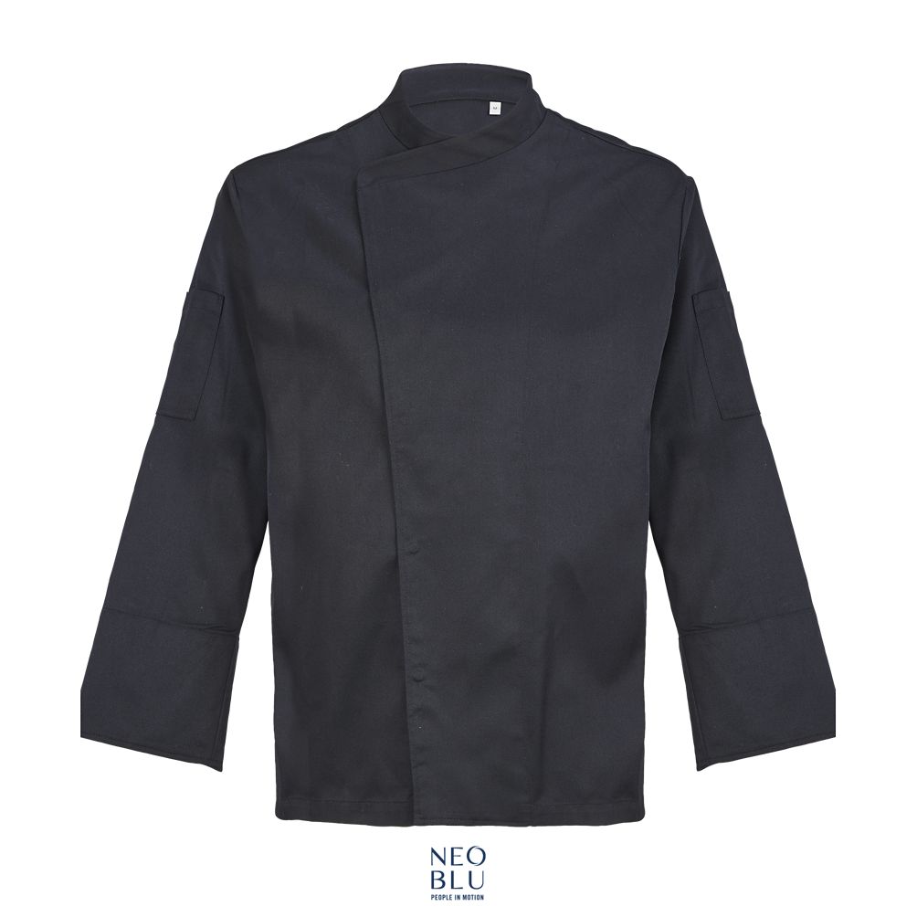 Chaquetilla De Cocina Hombre NEOBLU EUGENE NEGRO PROFUNDO