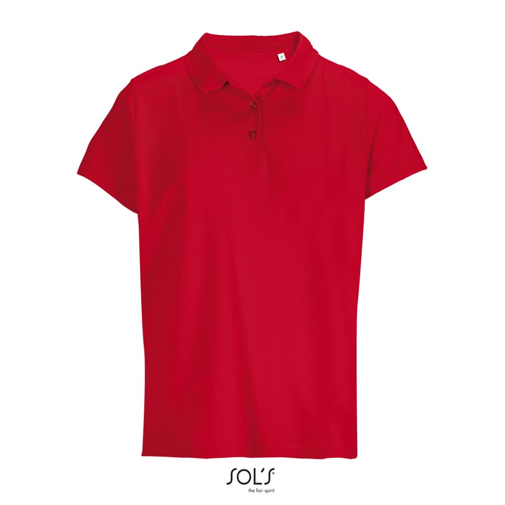 Polo Mujer SOL'S PULSE WOMEN ROJO