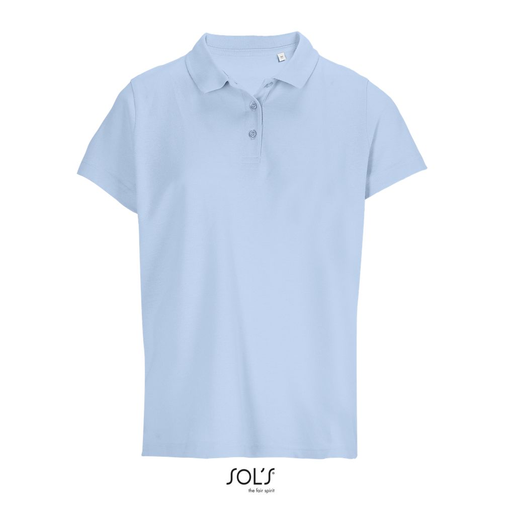 Polo Mujer SOL'S PULSE WOMEN AZUL CIELO