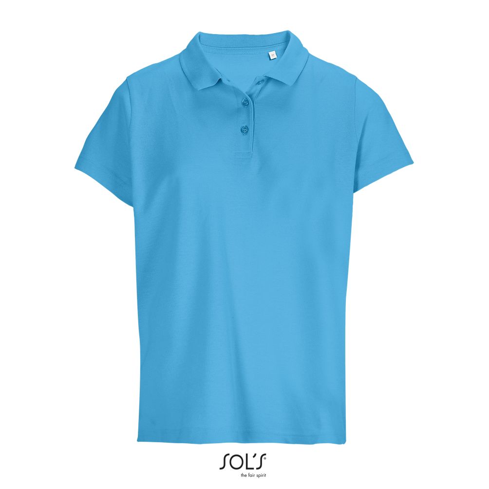 Polo Mujer SOL'S PULSE WOMEN AQUA