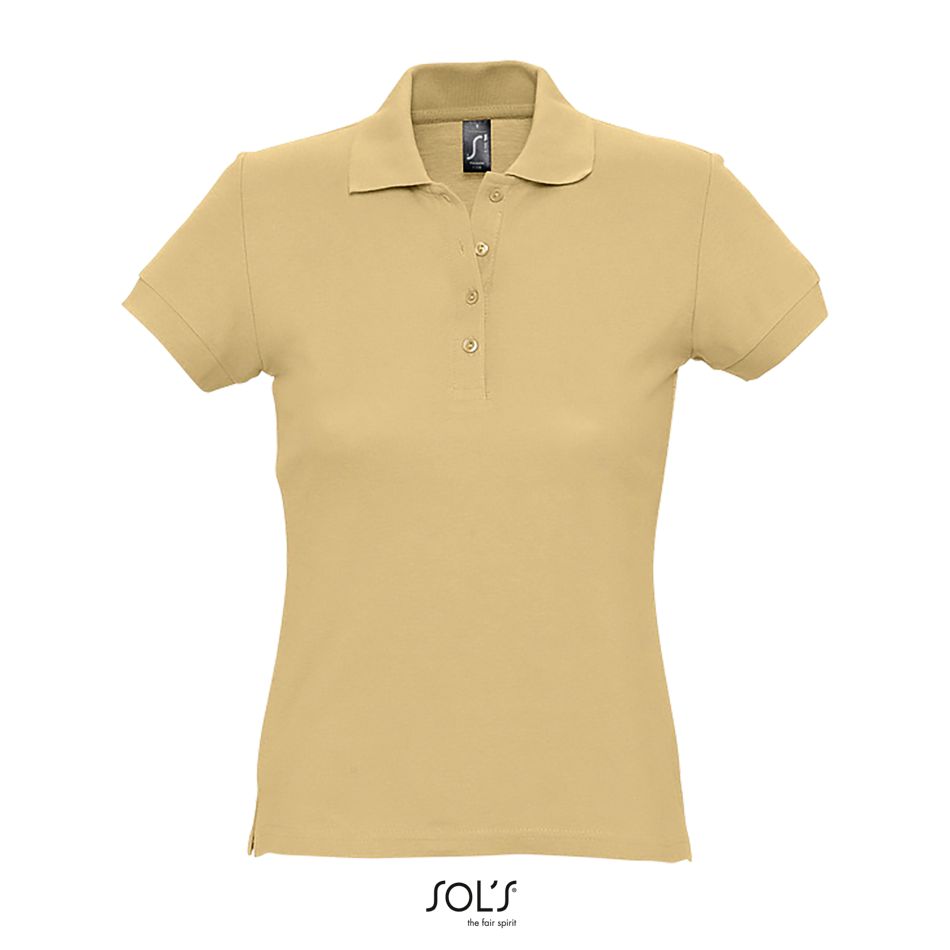Polo De Manga Corta Para Mujer SOL'S PASSION ARENA