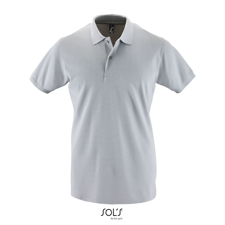 Polo Hombre Manga Corta SOL'S PERFECT MEN Gris puro