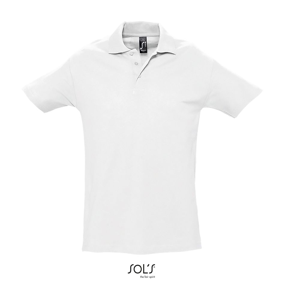 Polo Hombre SOL'S SPRING II BLANCO