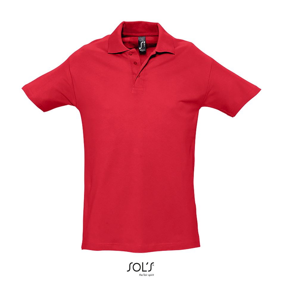 Polo Hombre SOL'S SPRING II ROJO