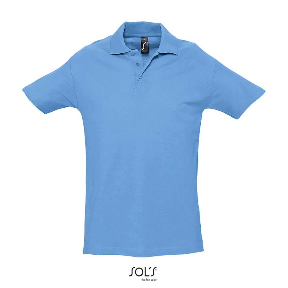 Polo Hombre SOL'S SPRING II AZUL CIELO