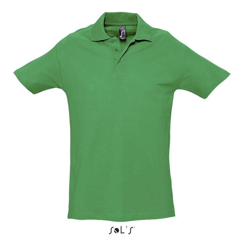 Polo Hombre SOL'S SPRING II VERDE PRADERA